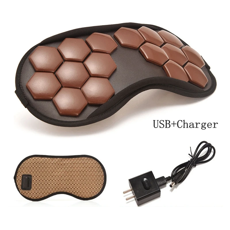 Турмалиновая турмалиновая маска для глаз с электронагревом германиевый нефрит