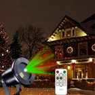 Водонепроницаемый Рождественский лазерный проектор IP65, лазерный проектор с движущимися звездами, уличная лампа для сада, ландшафта, звездная Праздничная лампа