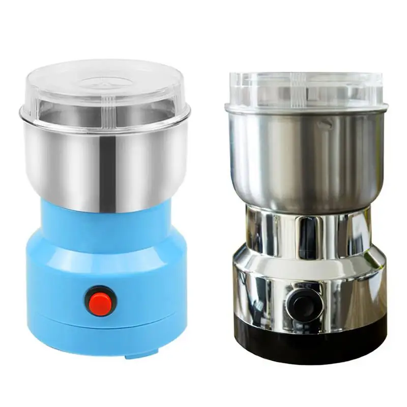 

Electric Coffee Grinder Blender with 4-leaf Stainless Steel Blade for Grinding Grain Spice Nut
