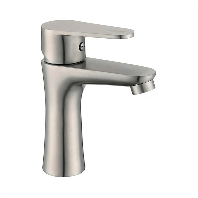 

New Style Single Cold Faucet Stainless Steel Basin Faucet Wash Basin Single Cold Faucet Sanitary Ware Decoration