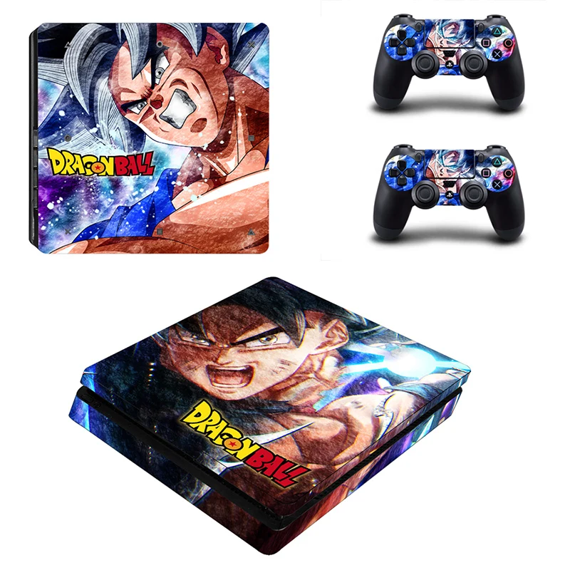 ARRKEO Dragon Ball Сон Гоку Защитная Наклейка Обложка кожи Стикеры для playstation 4 PS4 Slim