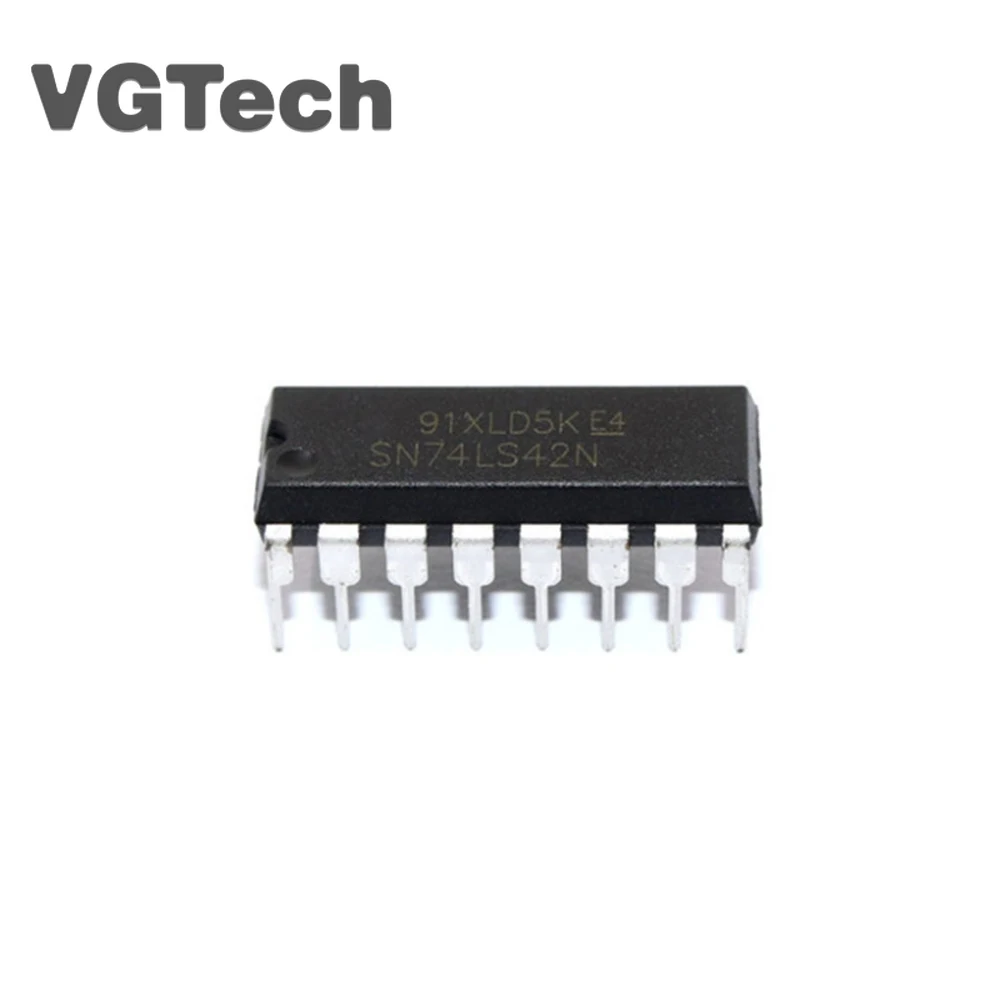 

10 шт. SN74LS42N DIP16 74LS42N HD74LS42P DIP HD74LS42 74LS42 74LS42P DIP-16