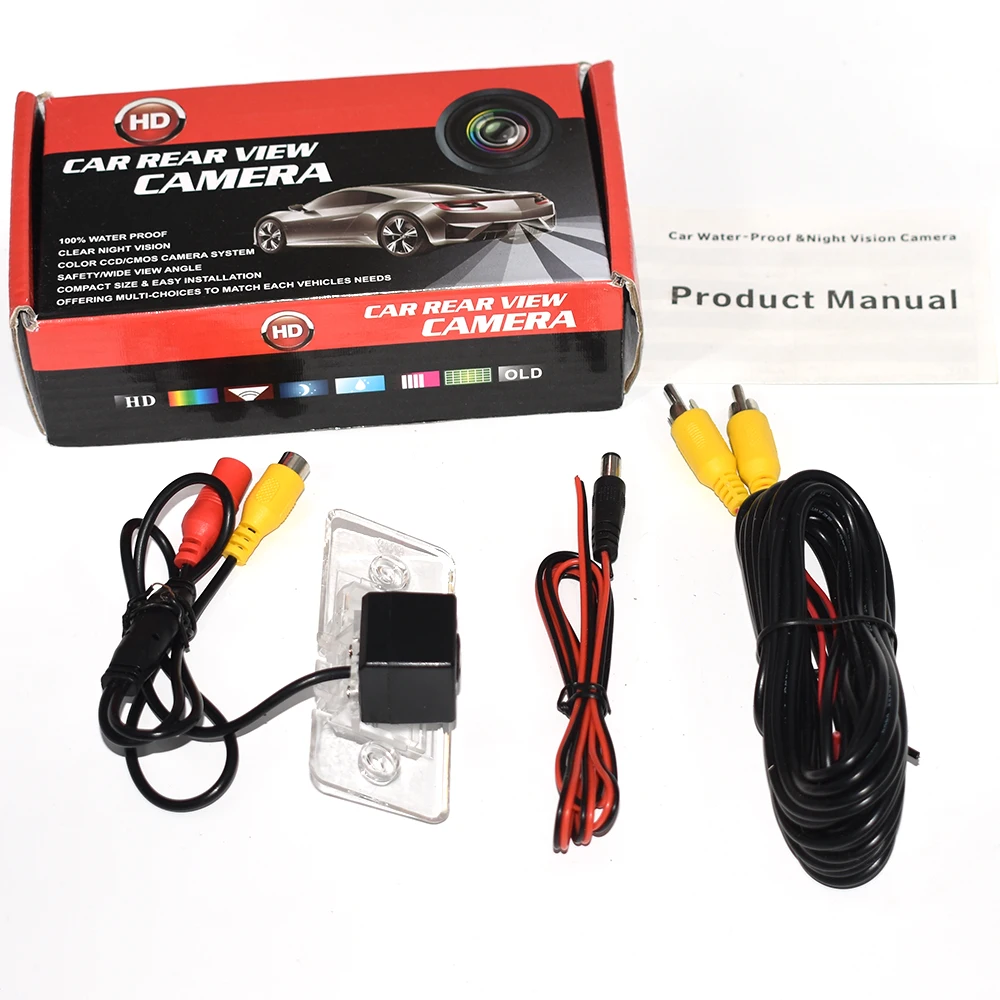 Водонепроницаемая камера заднего вида ZJCGO CCD HD для Volkswagen Polo sedan Vento 2010 2011|Камеры