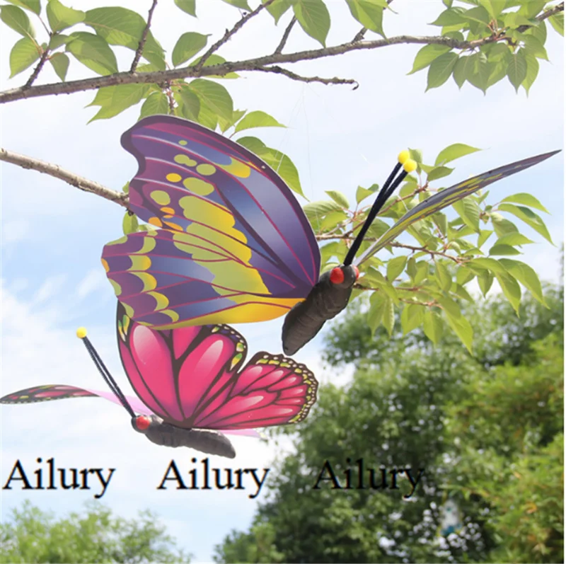 60CM Simulation Butterfly Large Home Furnishing Mall Venue Scene Layout Decoration Soft Forest Department | Дом и сад