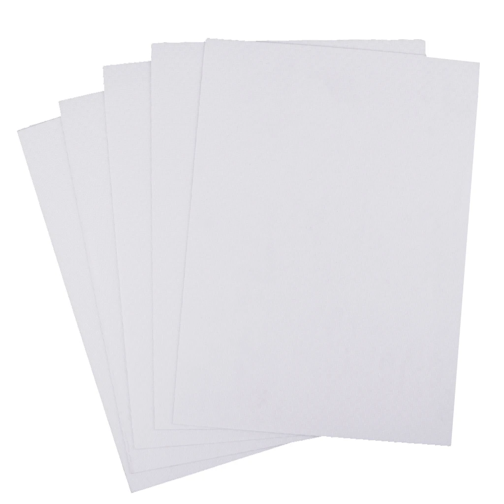 

5x Square Plate 220x300x1mm for Architecture Building Props Wall