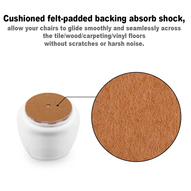 32 упаковки защита для ног стула 25 мм 29 круглые силиконовые колпачки наконечник