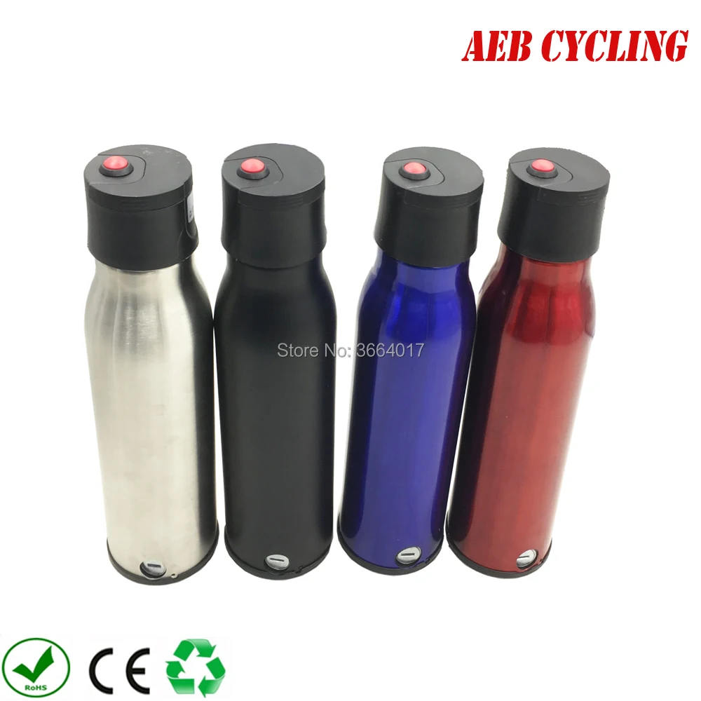 ЕС США Бесплатная доставка 36V 6Ah стелс аккумулятор в форме фляжки умная