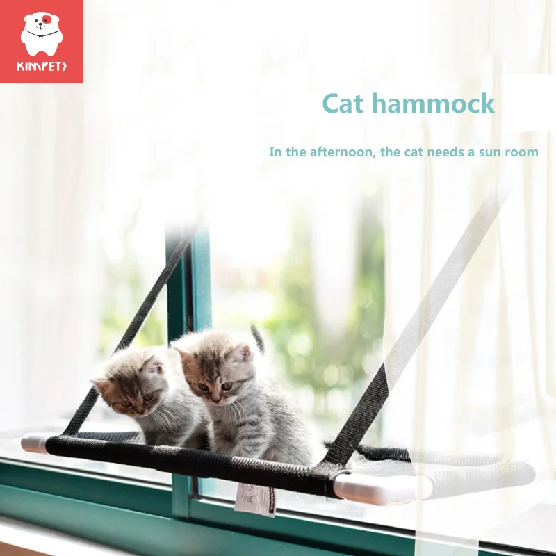 

KIMPETS Cat Hammock Hanging Nest Suction Cat Nest Pet Hanging Basket Window Sill Hammock Pets Bask in the Sun