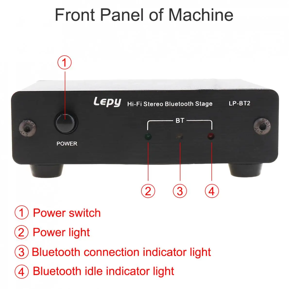 LP BT2 HiFi стерео Bluetooth сценический декодер приемник соответствующий аудио и