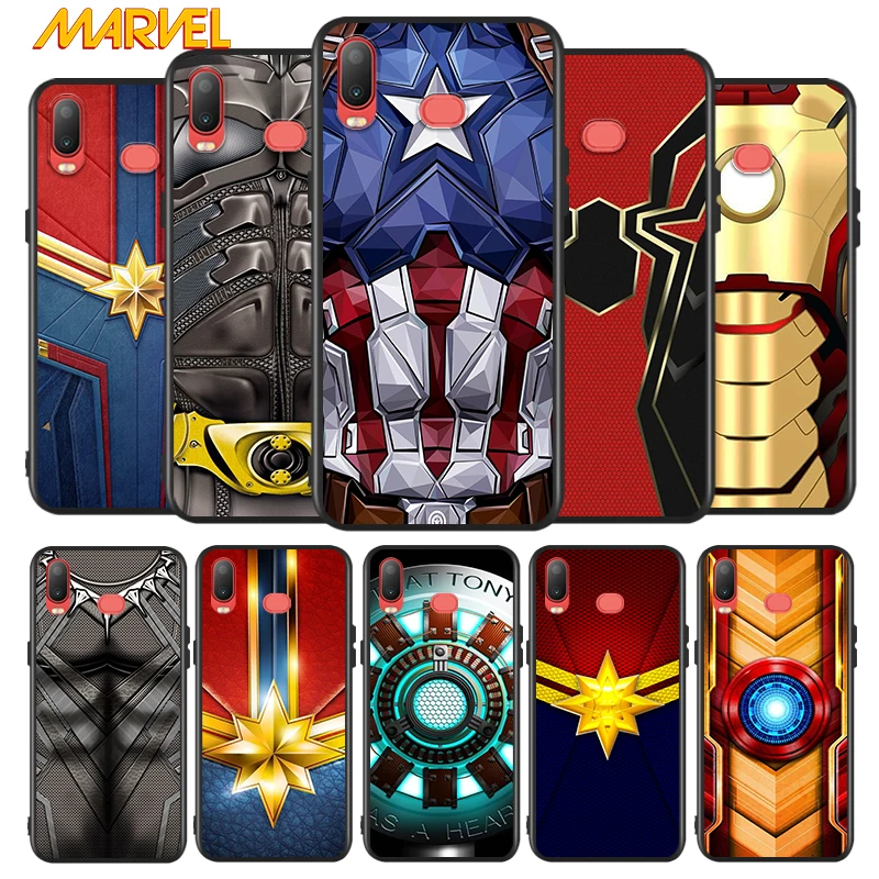 

Avengers Hero Marvel for Samsung Galaxy A9 A8 Star A750 A7 A6 A5 A3 Plus 2018 2017 2016 Silicone Black Phone Case Soft Cover