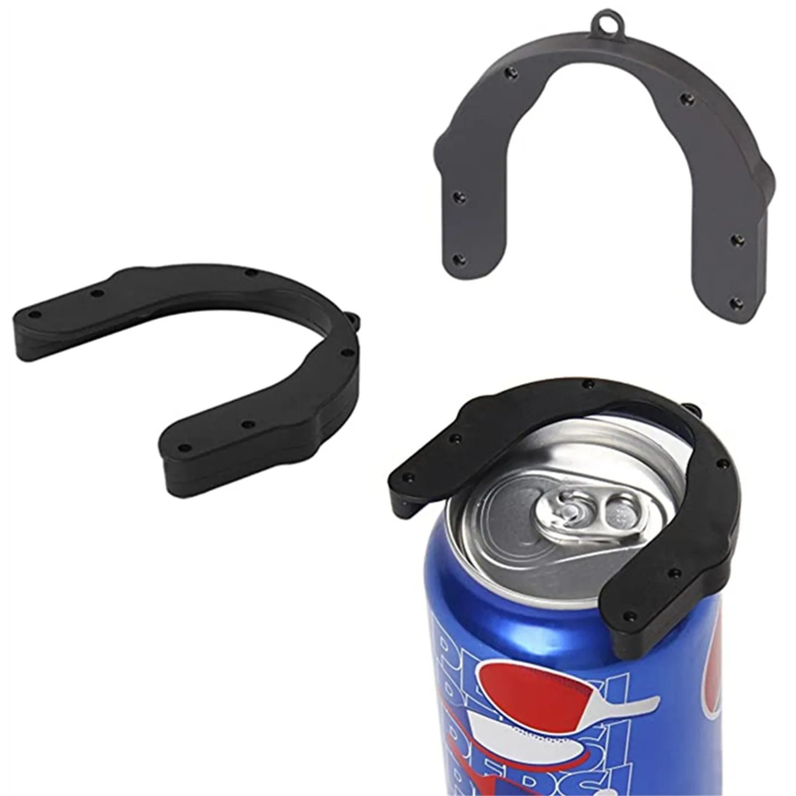 

Corkscrew Swivel Can Opener Anti-slip Sturdy Durable Portable Can Opener Tool drink cup Top remover kitchen Hand tools