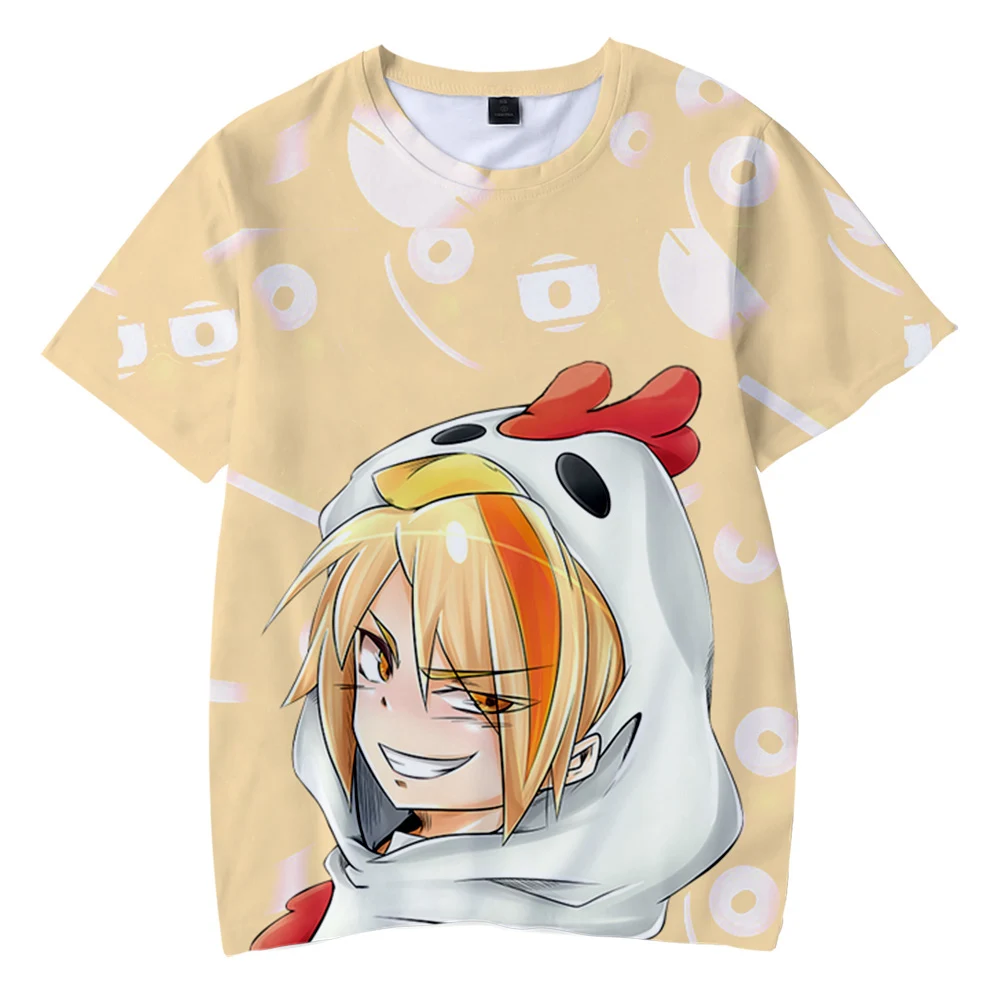 

Футболка детская с 3D-принтом Zombie land saga, летняя, с коротким рукавом