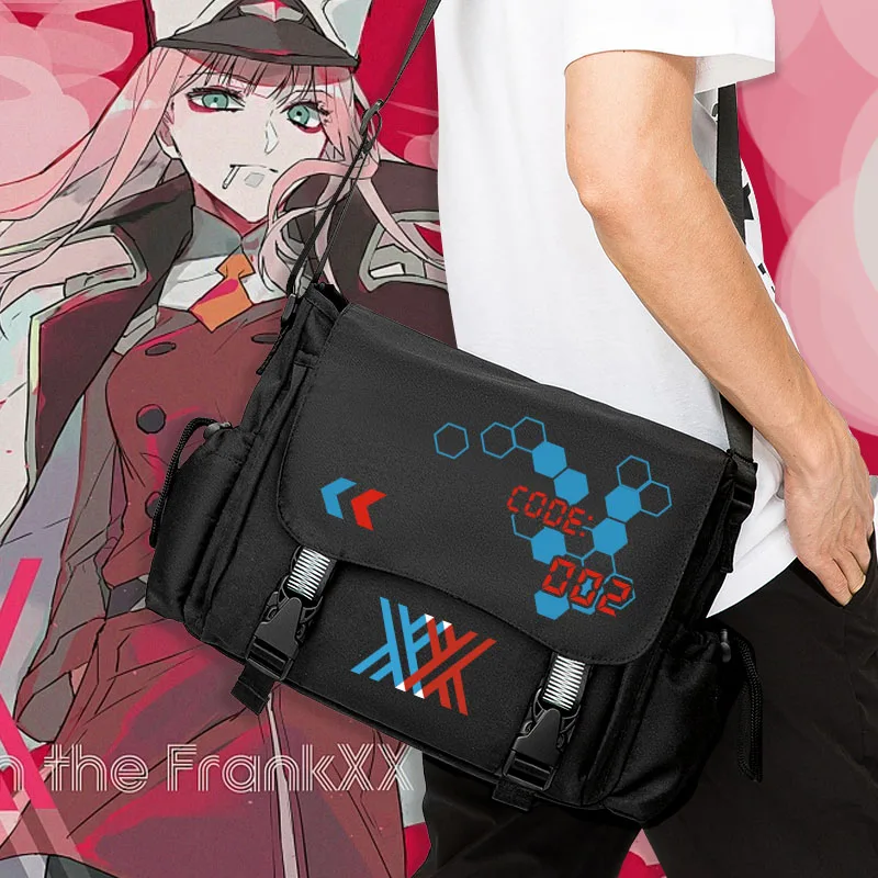 

Аниме дорогой в Фране Косплей унисекс школьники через плечо сумки-мессенджеры через плечо модные повседневные уличные подарки