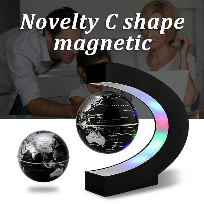 Магнитный левитационный Глобус 3 дюйма школьный светильник глобус креативные