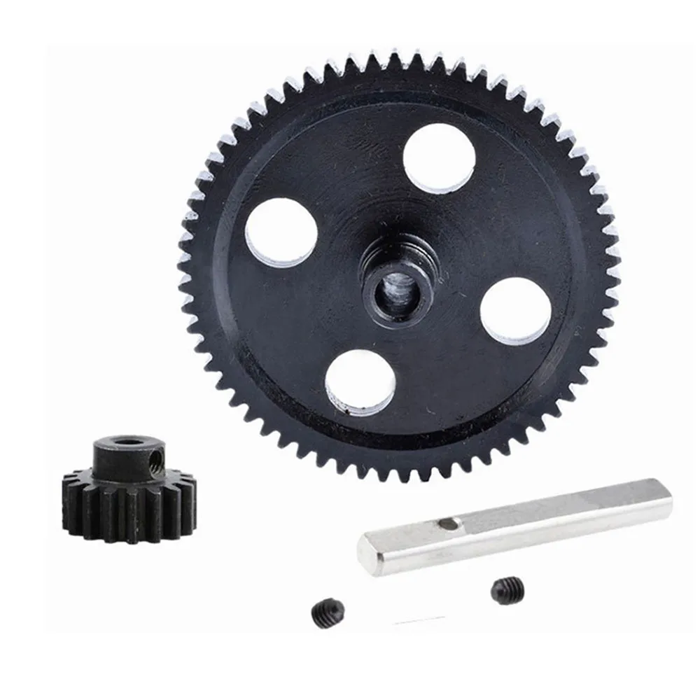 Комплект редукторов 62T + 17T для WLtoys 0015 1/12 12428 12423 | Игрушки и хобби