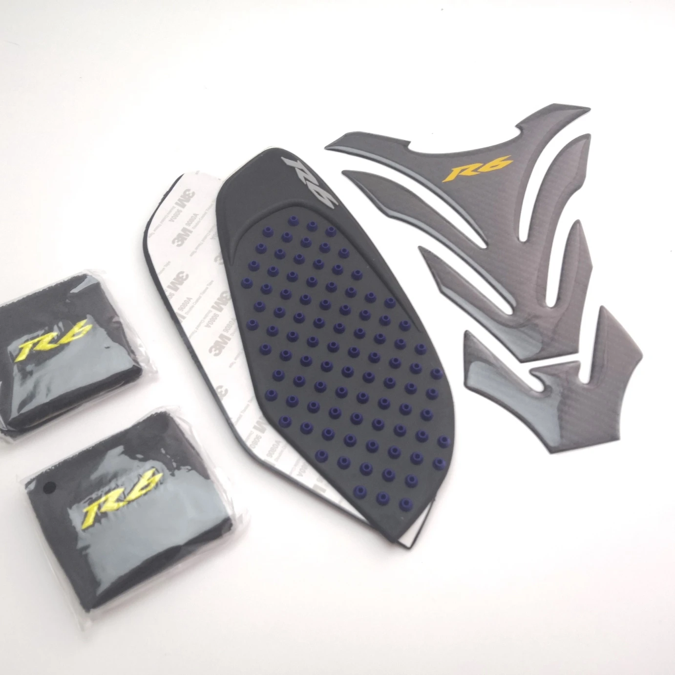 Fit R6 2008-2014 Мотоцикл YZF R6 тормозной резервуар носок жидкости масляный бак чашки крышка рукав для Yamaha R6 черный и желтый - Цвет: Fit R6 2008-2014