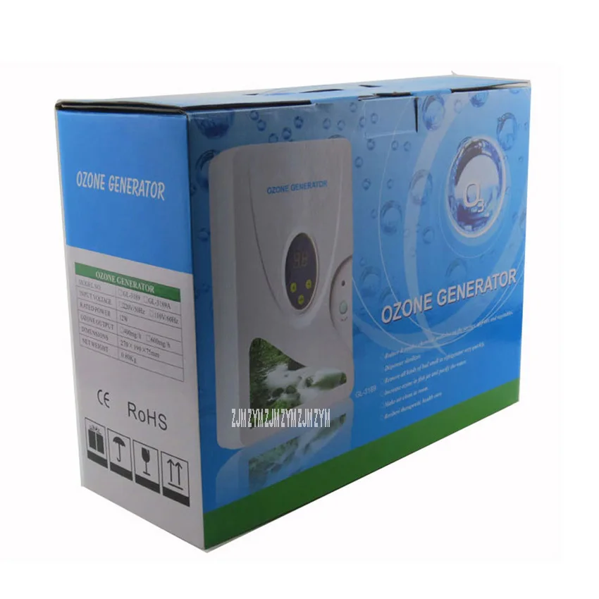 

Ozone Generator Ozonizer Household Ozone Machine Vegetable And Fruit Cleaning Machine Air Toys Fish Pond Water Pipe Disinfection