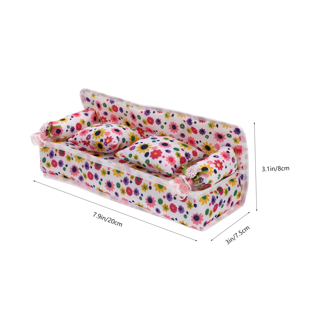 

1 set of Mini House Furniture Model Mini House Decor Dresser Miniature Decor