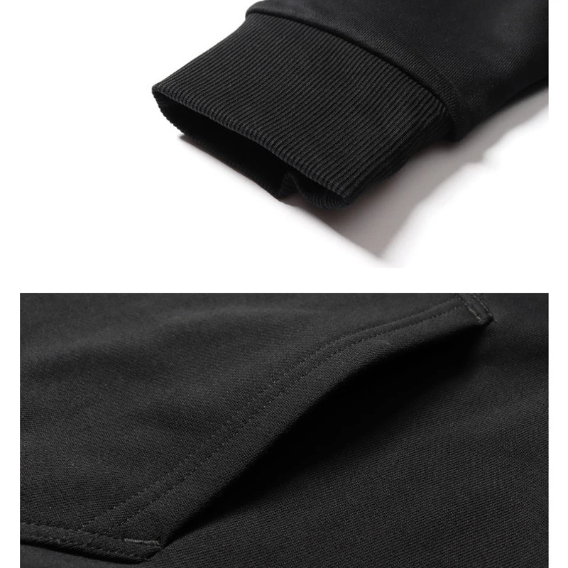 TONLION Black Mens Hoodies with Hat 2020 Spring New Casual Sweatshirts Loose for Males Classic Simple Mans Pullover Dropshipping | Мужская