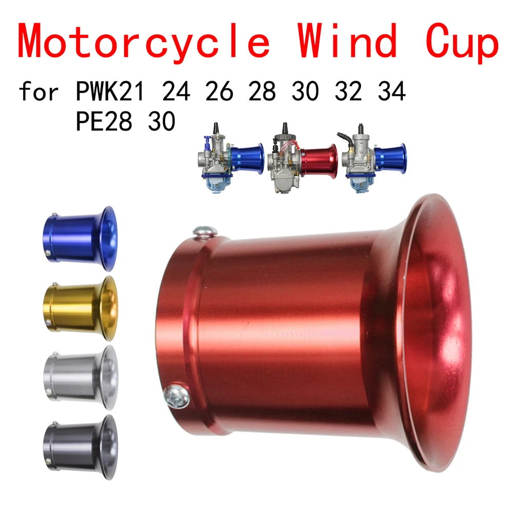 

50mm 55mm Air Filter Wind Cup ATV Air Filter Cup Motorcycle Carburetor Horn Cup for PWK Carburetor
