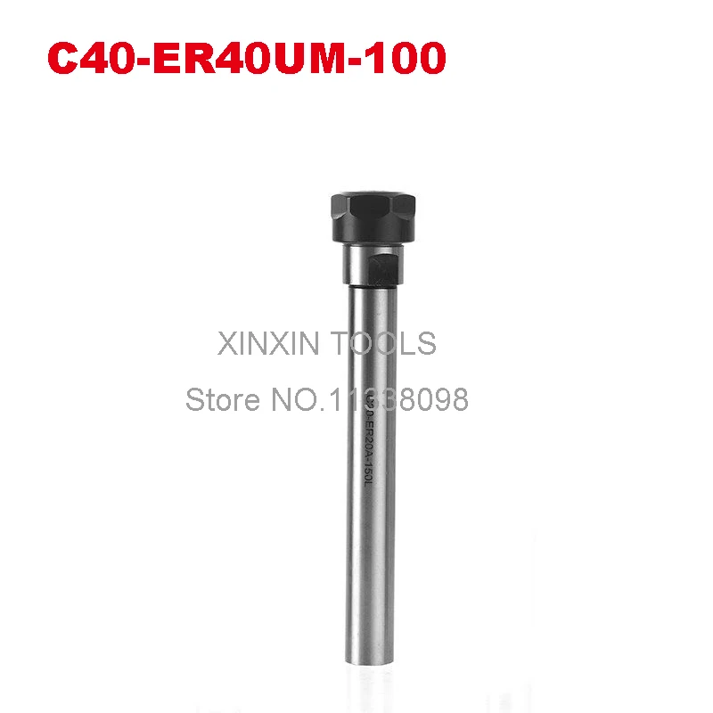 Бесплатная доставка держатель цангового патрона ER40UM 100 л удлинитель с прямым