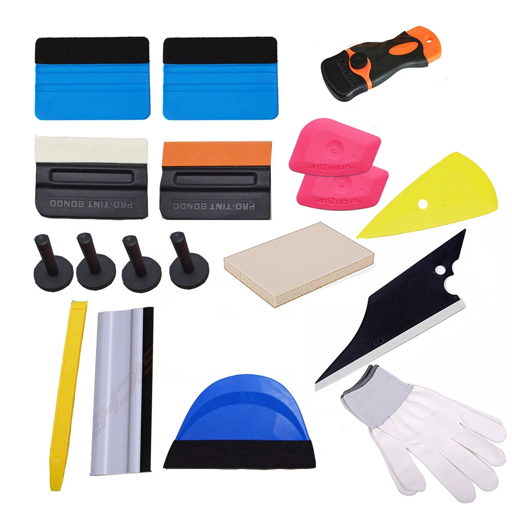 EHDIS автомобиля виниловая пленка Стикеры Обёрточная бумага ракель для обработки