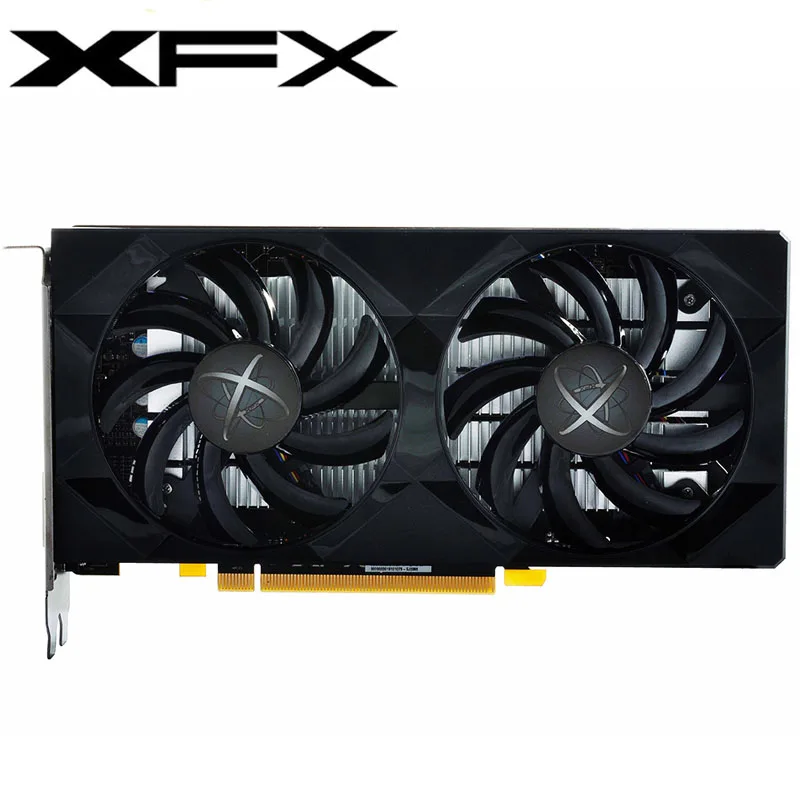Видеокарта 100% XFX RX 560 4 Гб 500 бит GDDR5 для AMD 7000 rx 560d RX560 4G DisplayPort HDMI DVI МГц б/у |