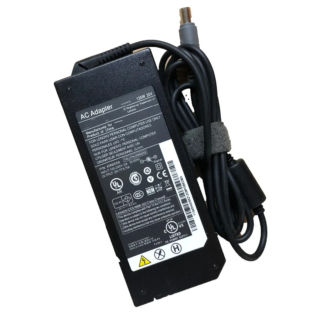 20V 6.75A 135W 7 9x5 5 новый оригинальный AC адаптер ноутбука Adapterp зарядное устройство для