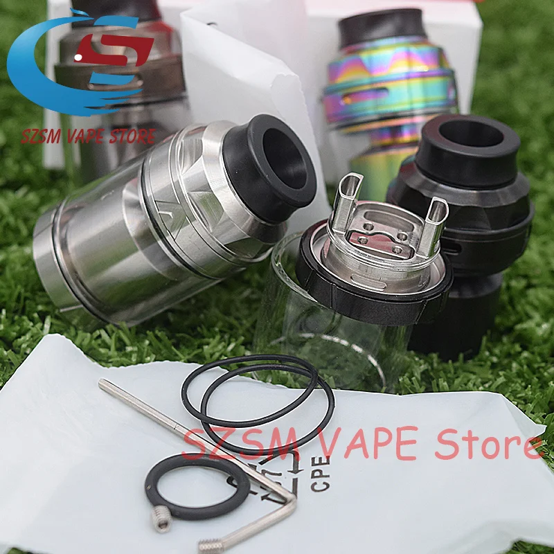 2 шт./лот двойной RTA бак 26 мм 4 мл/5 8 м одна катушка максимальная емкость герметичные