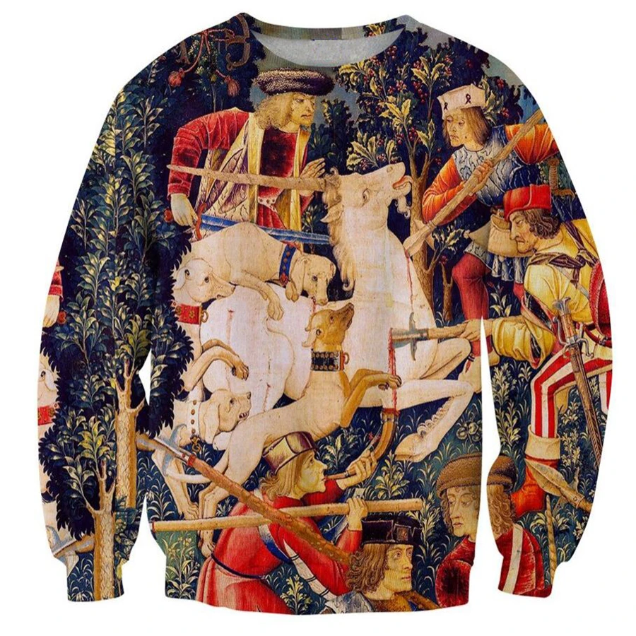 

2021 Men's Hoodie Fashion Top New 3D Printing Roman Style Elements High Quality Leisure Travel Essential Unisex Sweatshirt