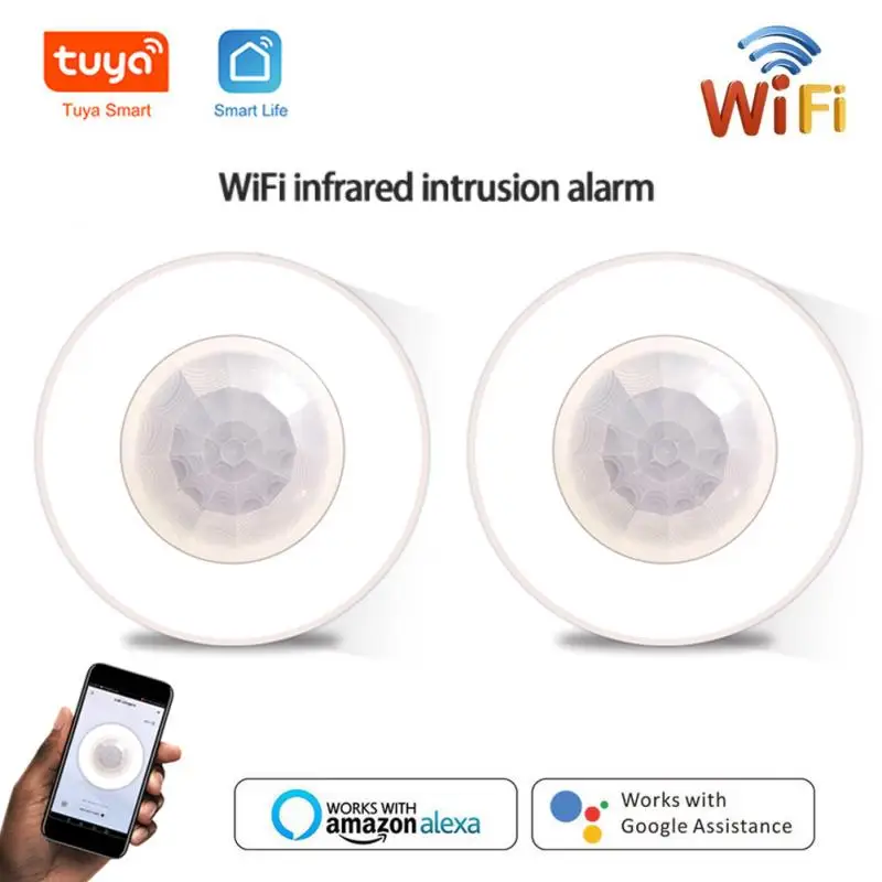 

Смарт-датчик движения с Wi-Fi и ИК-датчиком движения