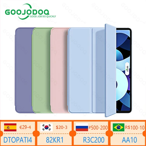 GOOJODOQ Кожаный чехол для iPad