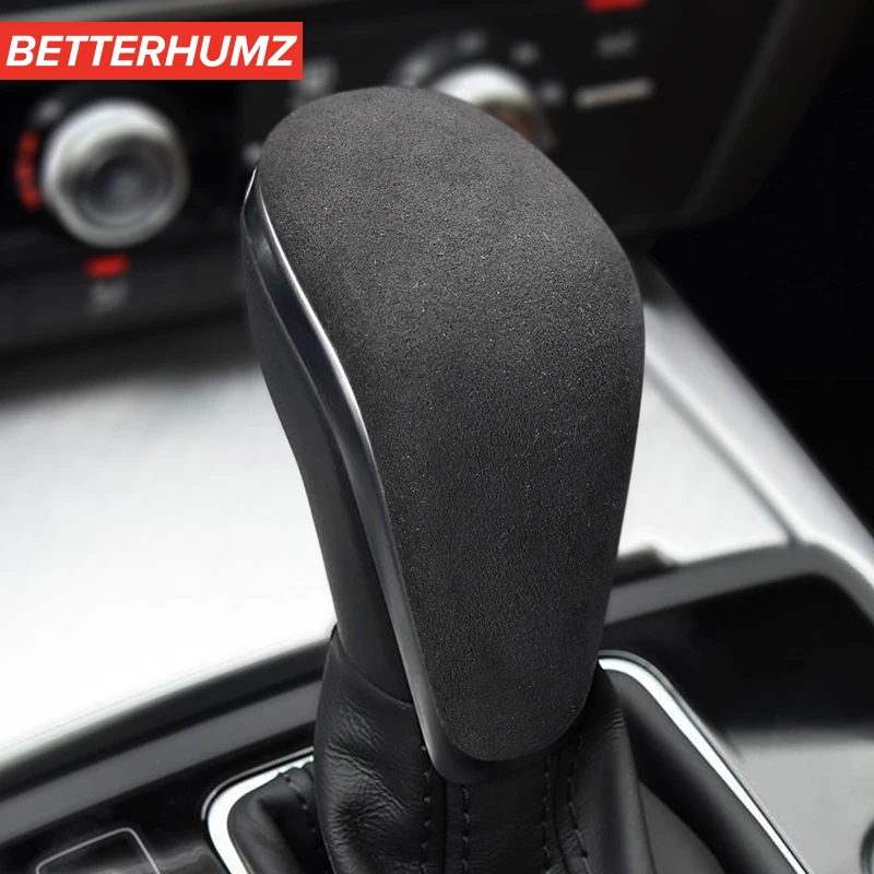 Алькантара замша упаковочная ручка переключения рулевого механизма автомобиля