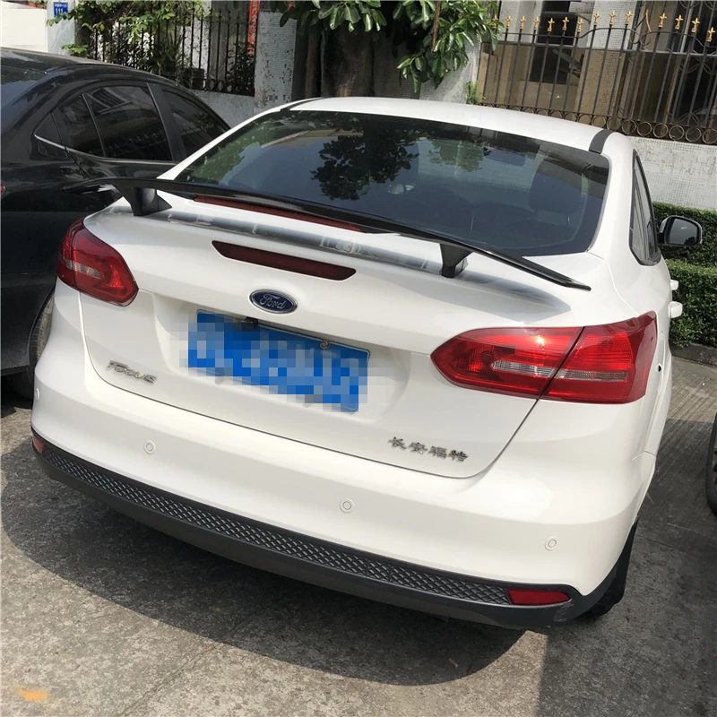 Для Ford Focus спойлер 2012-2014 TF Высокое качество ABS Материал заднее крыло автомобиля