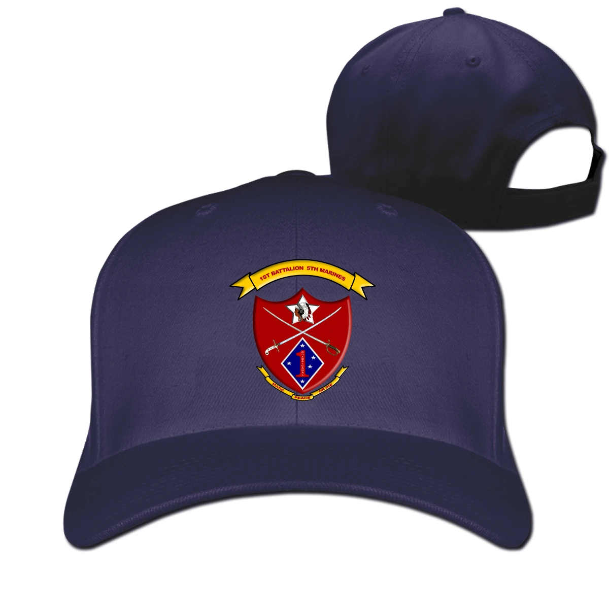 

5th Marines men's women's Fashionable breathable Hip hop caps