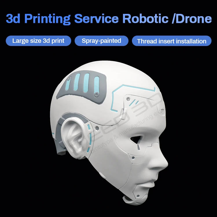 Индивидуальный сервис 3d печати высокопрочный и прочный Роботизированный БПЛА