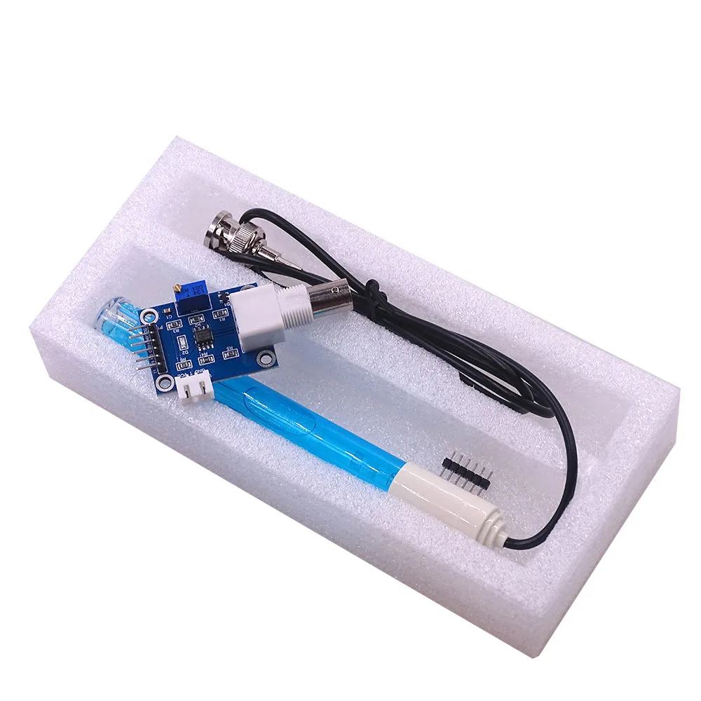 Модуль датчика PH 5 В тестер ph модуль обнаружения внутреннего значения жидкости +
