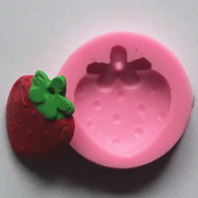

QIQIPP P033 strawberry sugar mold chocolate mold lace mold cake decorative mold