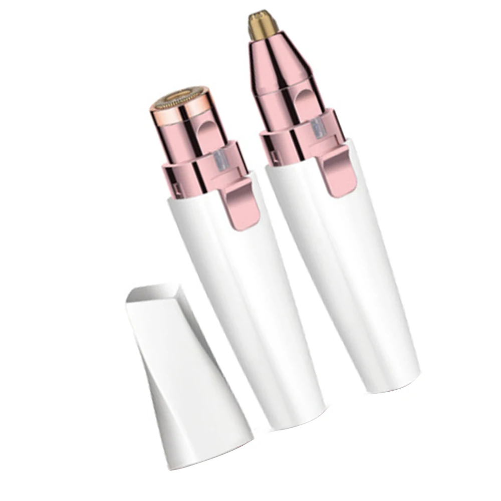 

2 in 1 Eyebrow Epilator & Facial Hair Remover for Women Lip Shaver for Face Hand Electric Eyebrow Trimmers