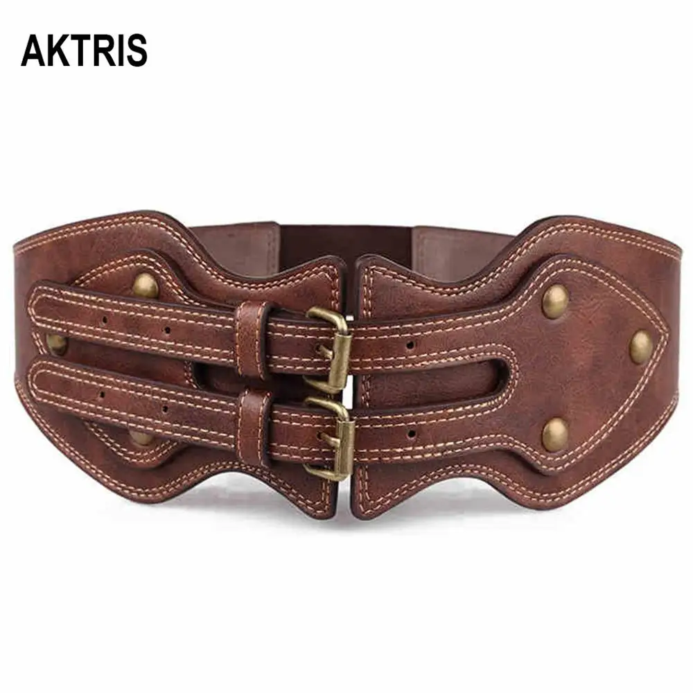 AKTRIS модное высококачественное эластичное Женское пальто из искусственной кожи с широкой талией, лакированные пуховики с поясом для женщин FCO118