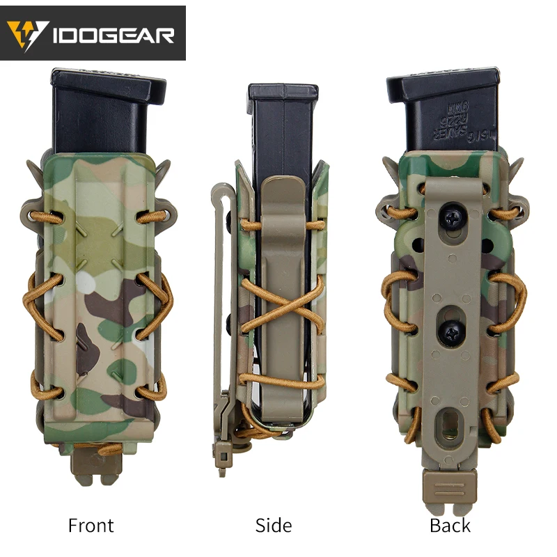 IDOGEAR тактический Чехол для журналов чехол кружек подсумок оружия 9 мм Mag армейский