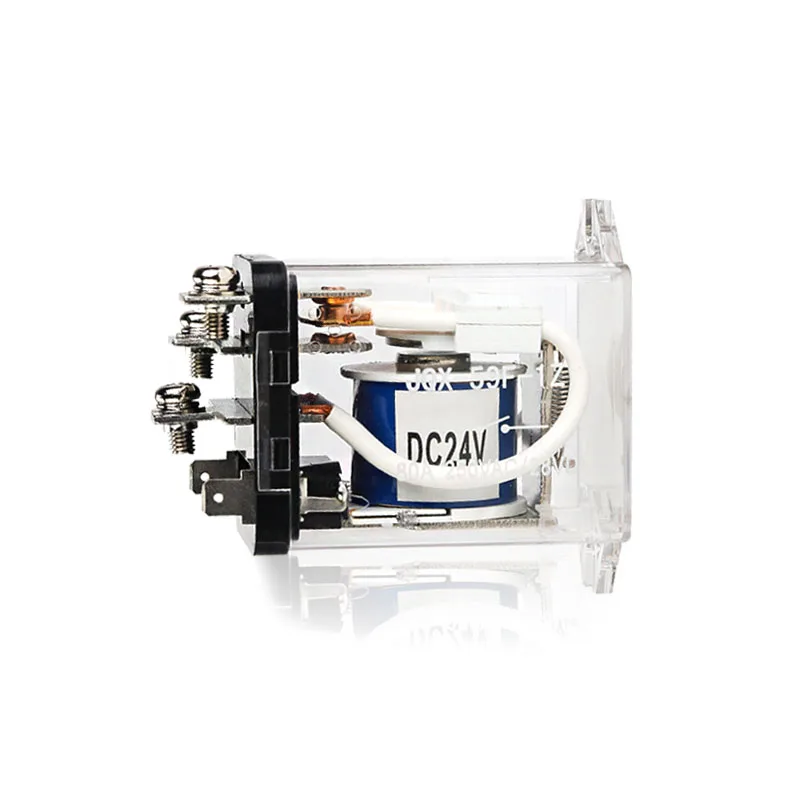 JQX 59F высокомощное электромагнитное реле 80A DC12 DC24V AC220V 1NO1NC|relay|relay power |