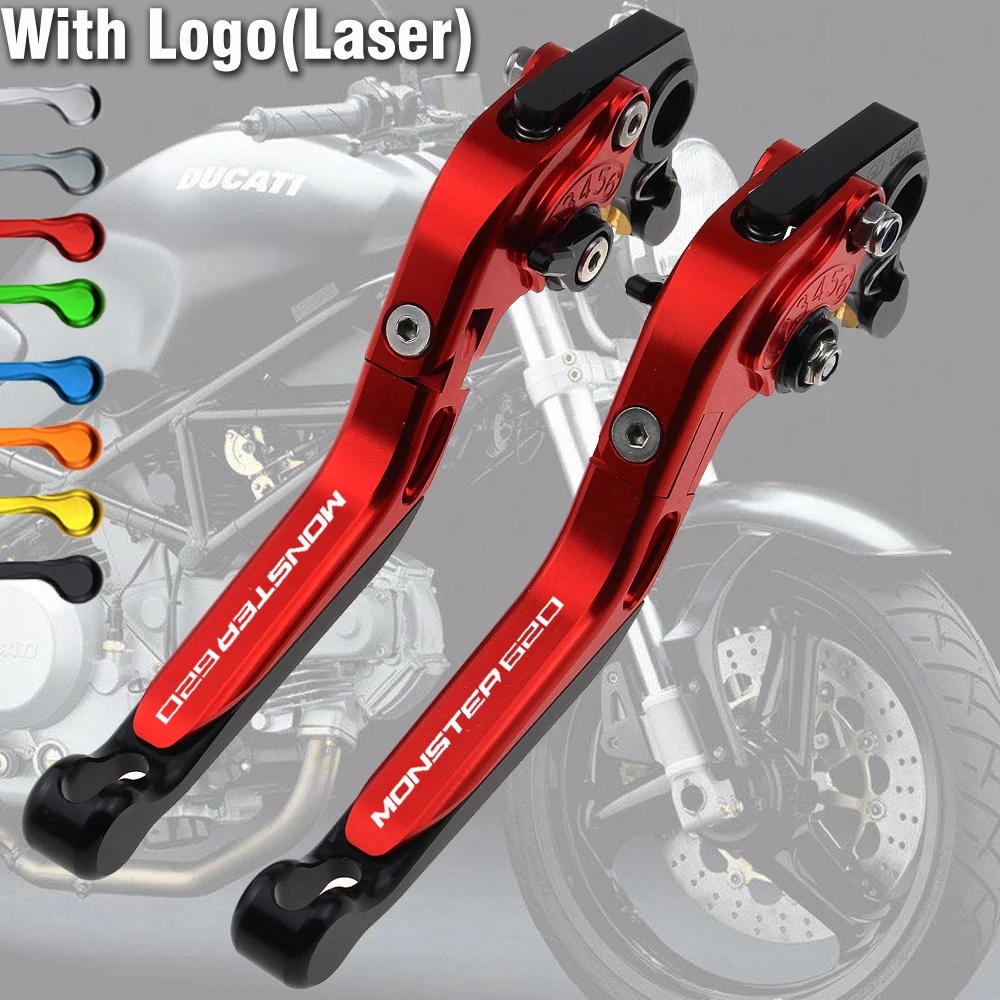 Для Ducati Monster 620 MONSTER620 MTS620 2003 2006 Мотоцикл с ЧПУ Регулируемые Складные Выдвижные