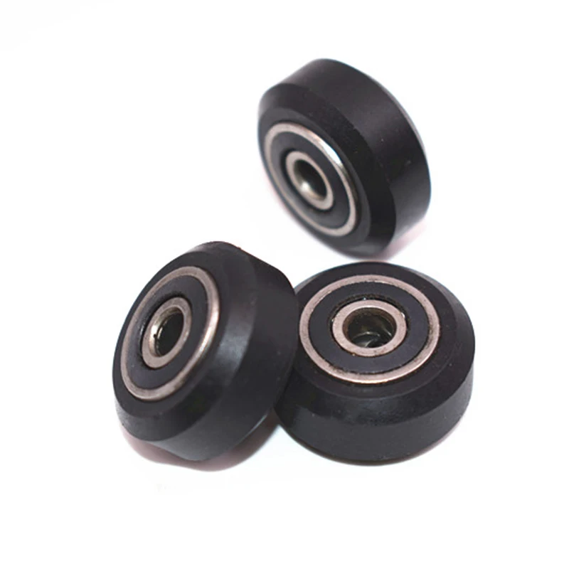 1 шт. пластиковый колесный Pom с 625zz направляющий шкив пассивное круглое колесо Perlin