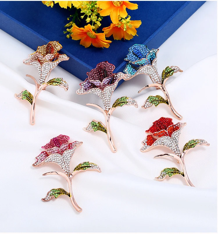 Muylinda Женская модная Брошь Стразы булавка ювелирные изделия одежда шарф булавки