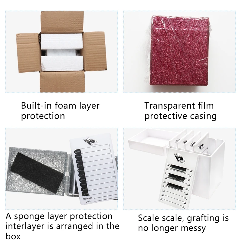 

Layer palette hasty holder independent eyelid volume display stand eyelid storage box tool eyelid extension production tool