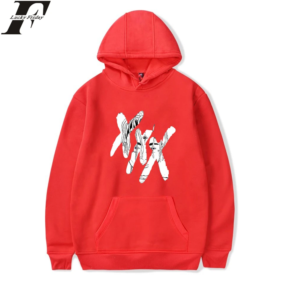 

Hot Sale XXXTentacion Hoodies Men/Women Regular Sweatshirts Fashion Harajuku Style XXXTentacion Hip Hop Hoodie Streetwear