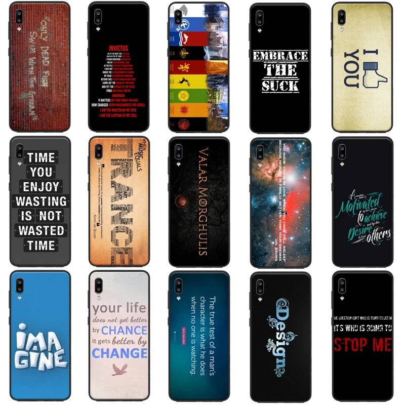 

Fashion Case For Samsung Galaxy A20 Phone Case Galaxy A20 Case Silicon Back Cover For Samsung A20 A 20 TPU Black Ultra-Thin