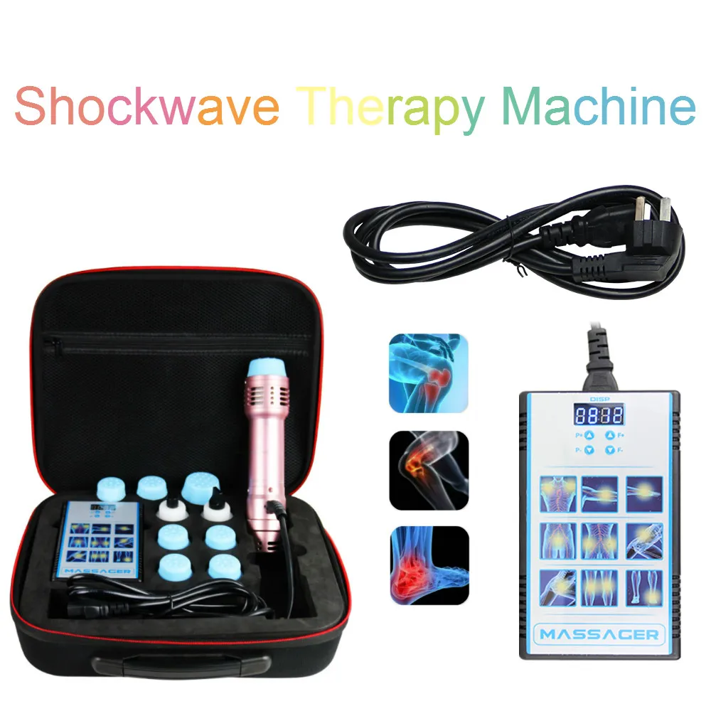 

Shock Wave Therapy Equipment Multifunctional Muscle Pain Relief Massager for Heel Elbow Pain Lumbar Muscle Strain Physiotherapy
