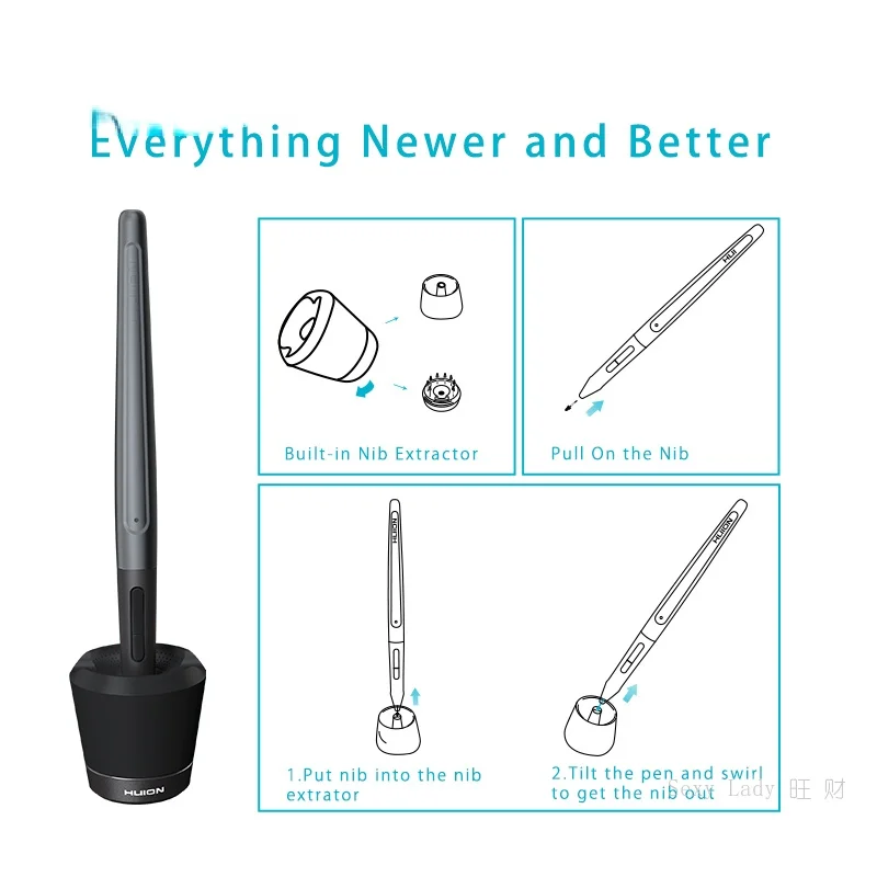 

New Q11K Wireless Graphic Drawing Tablet Digital Pen Tablet